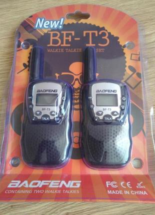 Дитяча рація retevis baofeng bf-t3 / детская рация