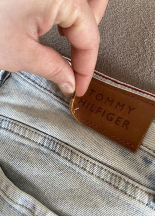 Tommy hilfiger jeans джинсы голубые оригинал6 фото