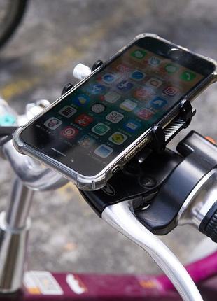 Тримач, кріплення для телефону на кермо велосипеда, самоката4 фото