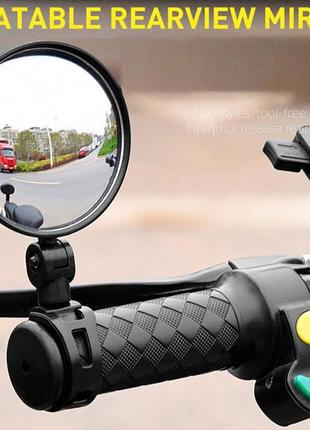 Дзеркало заднього виду для велосипеда. поворотне на 360.1 фото