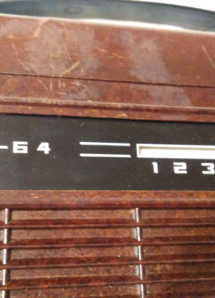 Мп-64. радіо приймач політрука. оригінал. карболит. робочий.