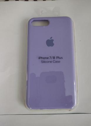 Чехол silicone case iphone 7 plus/8 plus (39) elegant purple.