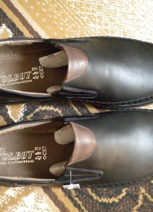 Мешти чоловічі р 44 polbut ботинки взуття обувь мужские туфли