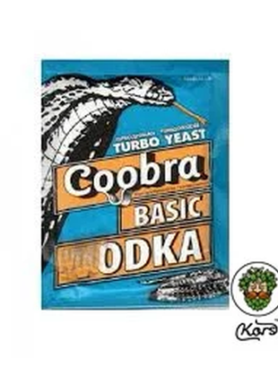 Активні турбо дріжджі coobra basic vodka