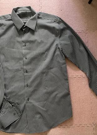 Брендовая мужская рубашка calvin klein1 фото