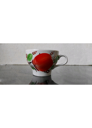 Антикварный чайный сервиз барановка с ручной росписью полный19 фото