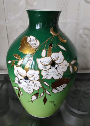 Фарфоровая немецкая ваза шаубах кунст валлендорф( schaubach kunst2 фото
