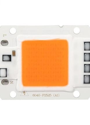 Світлодіод (фітодіод) 20 вт 220 в порожнистий спектр для росту па