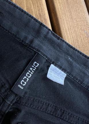 Джинсовые брюки джинсы h&amp;m девчачьи стрейчовые3 фото