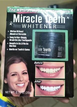 Средство для отбеливания зубов miracle teeth whitener1 фото