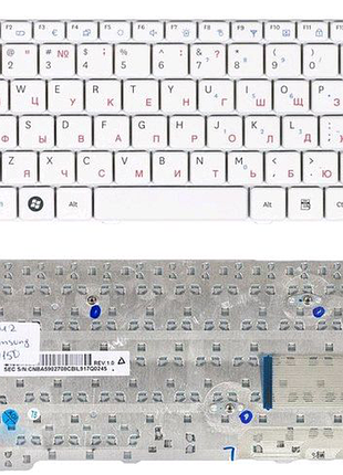 Клавіатура для samsung n148, n150, n100, n128, n145, n143, nb30,