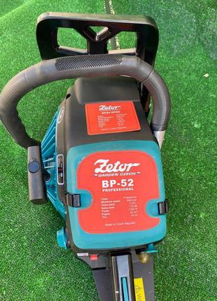 Бензопила zetor вр52 ланцюгова пила 4