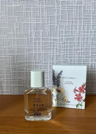 Zara deep garden 30 ml парфумована вода жіноча (оригінал іспанія)3 фото