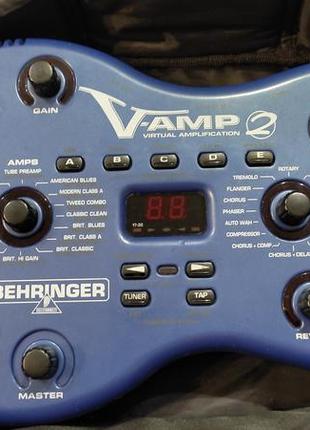 Гітарний процесор behringer v-amp2