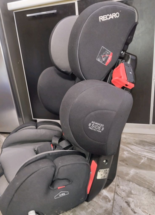 Дитяче автокрісло recaro young sport hero core deep black б/у2 фото