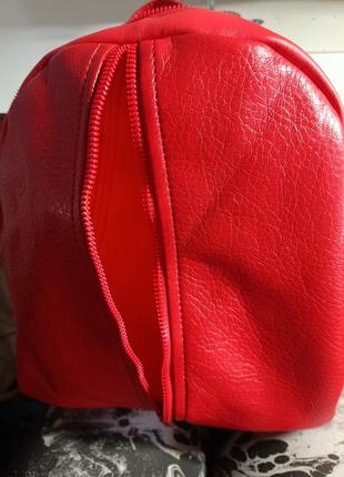 Красный рюкзачок!4 фото