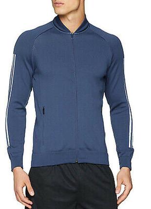 Adidas performance mens id knit long sleeve full zip bomber jacke1 фото