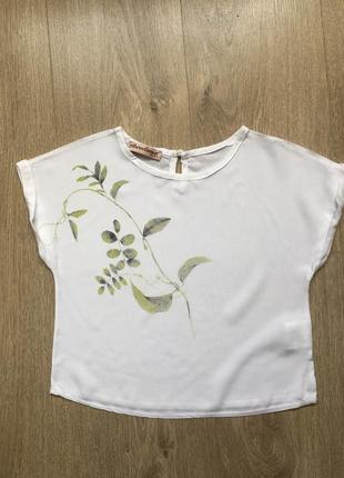 Легкий топ-блуза cocoland на рост 116 в идеале