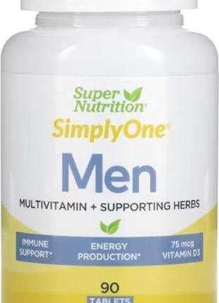 Simplyone men 90 т. вітаміни, мінерали, антиоксиданти для чоловік