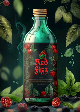 Оригінальна газованка red fizz