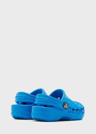 Крокс дитячі бая голубі crocs baya kids ocean clog3 фото