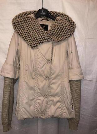 Weitral стильная женская куртка с капюшоном и поясом размер xl3 фото