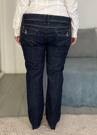 Прямые джинсы с низкой посадкой No18210 фото