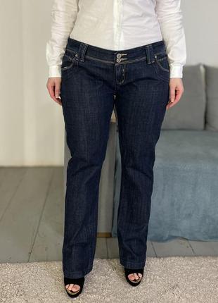 Прямые джинсы с низкой посадкой No1827 фото