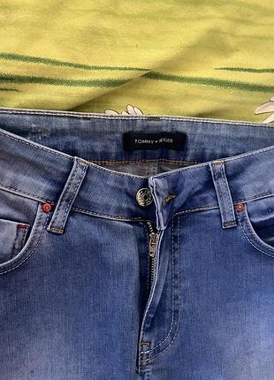Джинсові бриджі tommy hilfiger10 фото