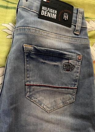 Джинсові бриджі tommy hilfiger2 фото
