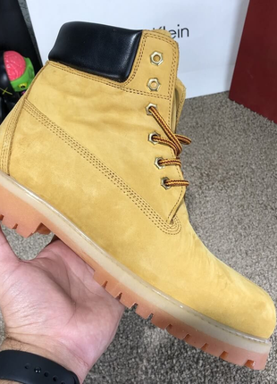 Timberland 6-inch premium waterproof yellow boot