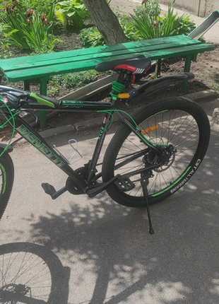 Велосипед benetti nove 29" чорнo-зелений