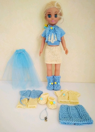 Ми з україни - 
комплект/11предм/ одежды для куклы рост 39 см + -6 фото