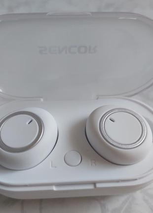 Sencor 510bt tws бездротові навушники, білі