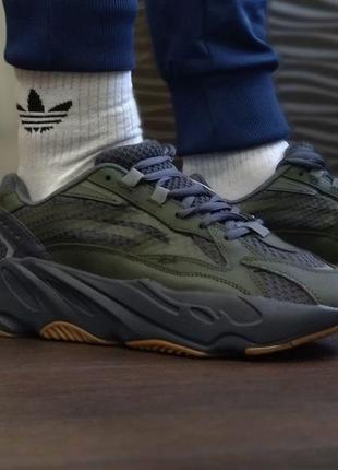 Adidas yeezy boost 700 v2 khaki2 фото