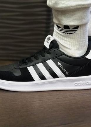 Adidas court black