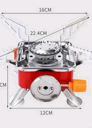 Туристическая газовая горелка2 фото