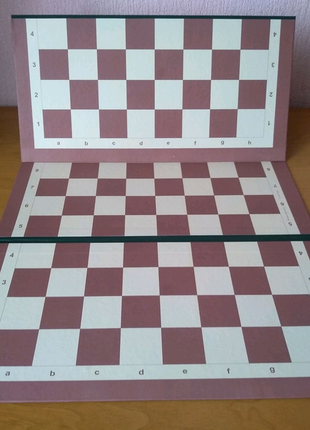 Шахово-шашкова двостороння дошка6 фото