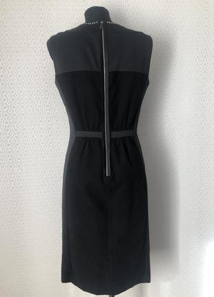 Ефектне оригінальне чорне силуетне плаття від hugo boss, розмір 38, укр 44-46