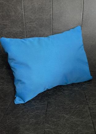 Вулична подушка на диван, крісло, тканину оксфорд, — блакитний 404 фото