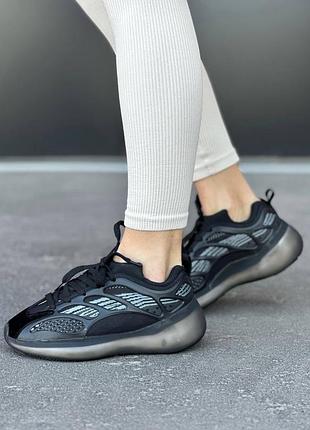 Женские черные кроссовки👟2 фото