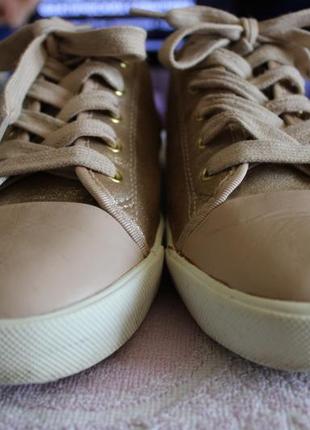 Крутые кожаные кроссовки от бренда kurt geiger4 фото