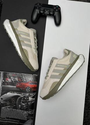 Чоловічі кросівки adidas originals retropy e5 beige olive2 фото