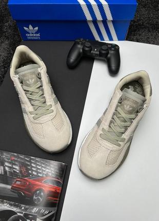 Чоловічі кросівки adidas originals retropy e5 beige olive5 фото