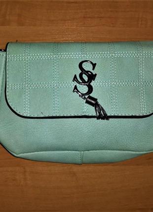 Женская сумка secret shine зеленая1 фото