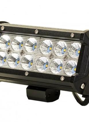 Автофара led на крышу (12led) 5d-36w-spot (160x70x80)