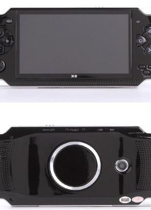 Портативна ігрова приставка консоль psp х6 екран 4,3" з камерою3 фото