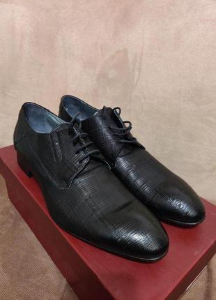 Нові італійські туфлі jb willis (чоловічий, оригінал, шкіряні)2 фото