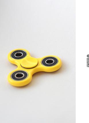 Спиннер fidget spinner желтый2 фото