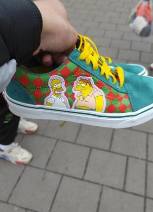 Vans old skool (the simpsons) moe ́s3 фото